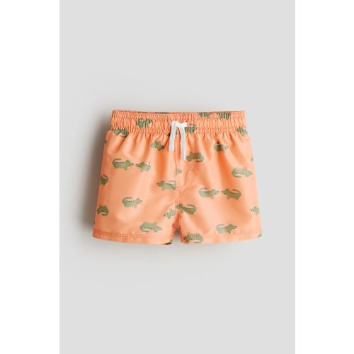 Patterned Swim Shorts