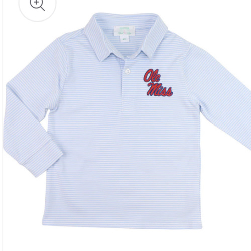 Officially Licensed Knit Ole Miss Polo Shirt – Cecil & Lou
