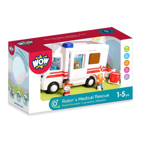 WOW Robin's Medical Rescue - Emergency (5 Piece Set) Ages 1+