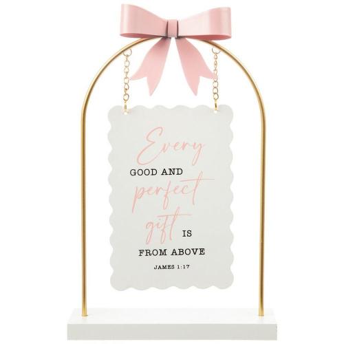James 1:17 Hanging Wood Sign