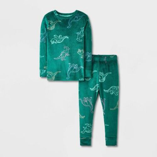 Toddler Boys' 2pc Snuggly Soft Snug Fit Pajama Set - Cat & Jack™