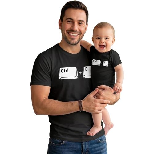 Ctrl C Ctrl V Daddy & Me Shirts