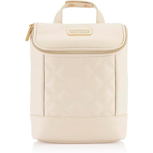 Itzy Ritzy Insulated Bottle Bag – Keeps Bottles Warm or Cool - Holds 3 Bottles & Features Interior Pocket for Ice Pack (Not Included), Milk & Honey