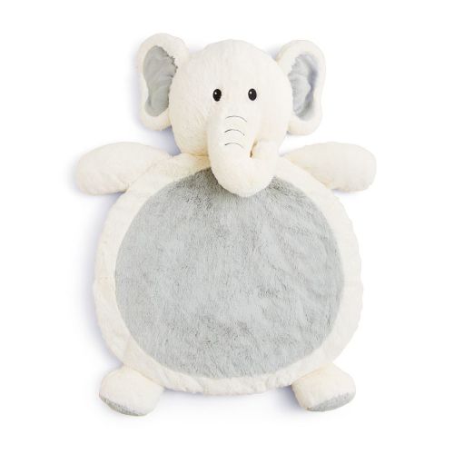 Bestever Baby Mats by Mary Meyer Elephant Play Mat, Ages 0+ - 100% Exclusive Ivory/Gray