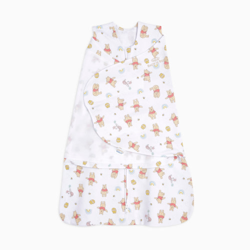 Halo Disney SleepSack Swaddle Cotton - Winnie Rainbows, Newborn