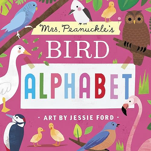 Mrs. Peanuckle's Bird Alphabet (Mrs. Peanuckle's Alphabet) Board book – Illustrated, May 8, 2018
