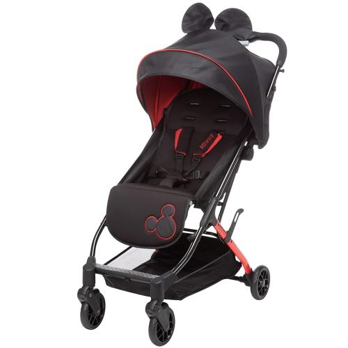 Disney Mickey Mouse Teeny Ultra Compact Stroller, Let's Go Mickey!, Black