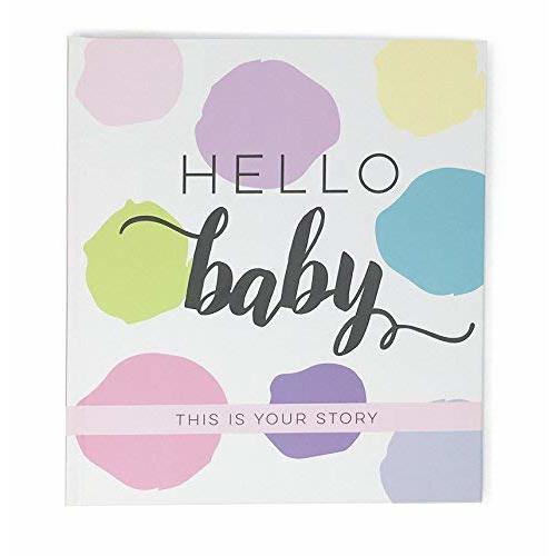 Memory Baby Book Girl 52 Pages Birth to Five Years, Focused on Baby by Bobee - pink