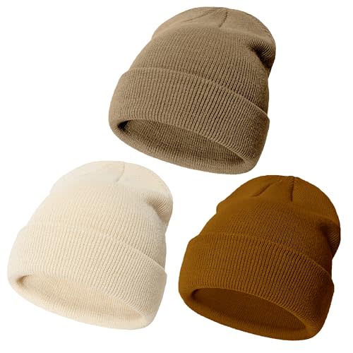 YMYDYFC Baby Boy Gril Beanie Toddler Beanie Infant Knitted Hats Baby Winter Hats Toddler Warm Knit Caps 0-6Years