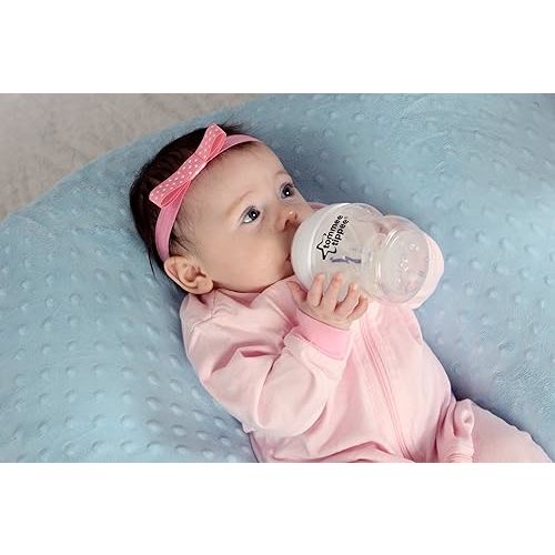 Twin Z Pillow Blue - Breastfeeding, Bottlefeeding, Tummy Time, Reflux, Support and Pregnancy! No Foam! The Ultimate Baby Essentials! The Best in Twins Baby Gear!