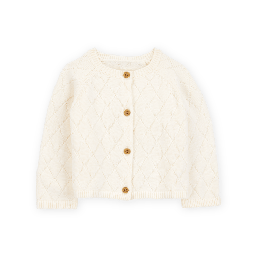 Baby Button-Up Cardigan - Ivory - Carter's | Carter's