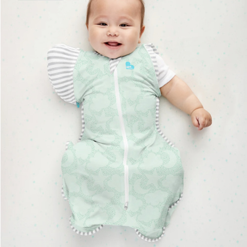 Swaddle Up™ Transition Bag 1.0 TOG Organic Cotton Mint Celestial Dot