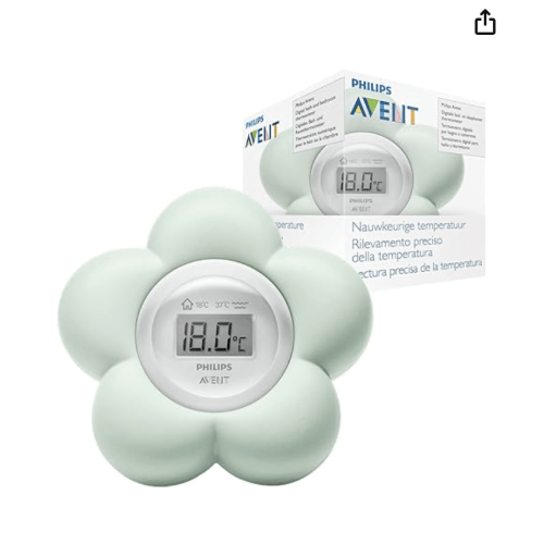 Philips Avent Thermomètre numérique de bain pour bébé, 100% étanche et mesure précise de la température (Modèle SCH480/00) : Amazon.com.be: Baby Products