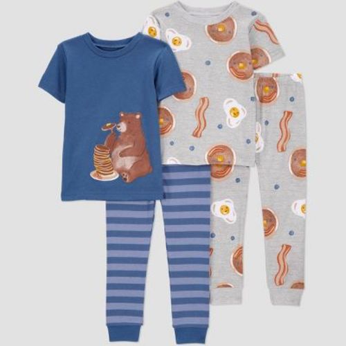 Carter's Just One You® Toddler Boys' 4pc Cotton Short Sleeve Pajama Set