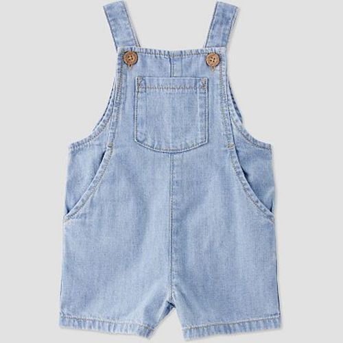 Baby Little Planet by Carter's Organic Cotton Chambray Shortall