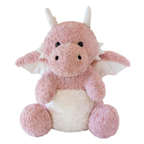 SUSULF Little Flying Dragon - Cute Stuffed Animal Plush Toy - Adorable Soft Dragons Toy Plushies and Gifts - Perfect Present for Kids (Pink,7.87in/20cm)