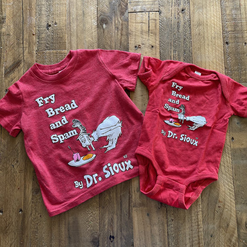Baby and Youth - Frybread & Spam - SPJ - Onesie + Tees — The NTVS | Native American Clothing