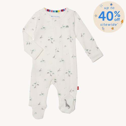 tiny diny organic cotton magnetic parent favorite footie – Magnetic Me