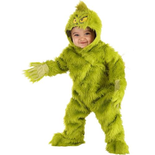 Classic Infant Grinch Jumpsuit Costume