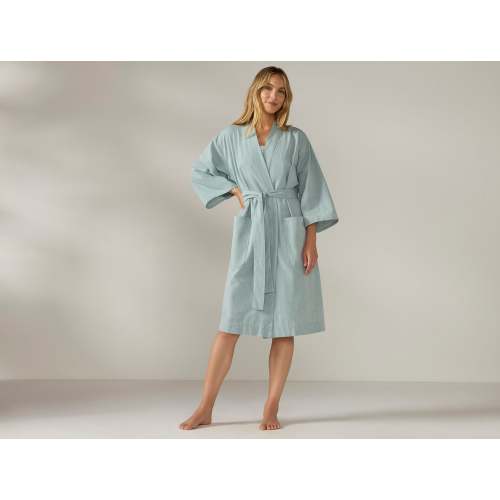 Women's Isla Organic Cotton Robe – Coyuchi