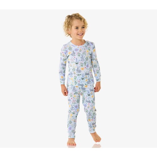 Rifle Paper Co. Bunny Floral Organic Cotton Tight Fit Pajama