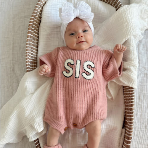Sis Sweater Romper, Amour – SpearmintLOVE