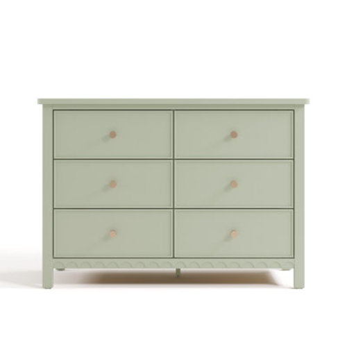 Sasha 6 Drawer Double Dresser | Wayfair