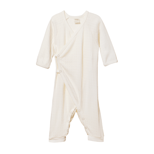 Pointelle Kimono Stretch and Grow (3-6M)