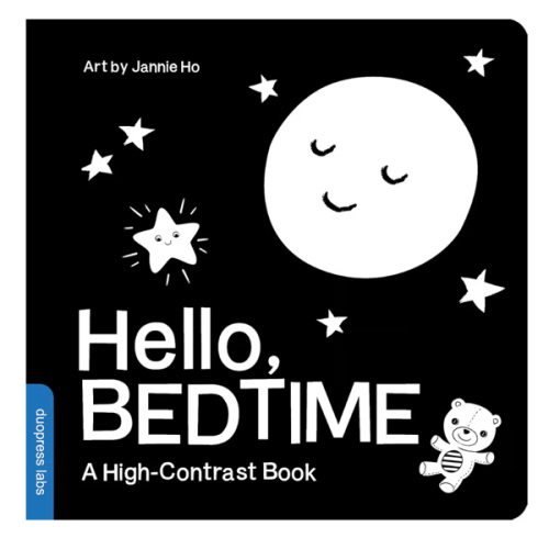 Hello, Bedtime: A High-Contrast Board Book for Babies, Perfect for a Shower Gift (High-Contrast Books, 7)