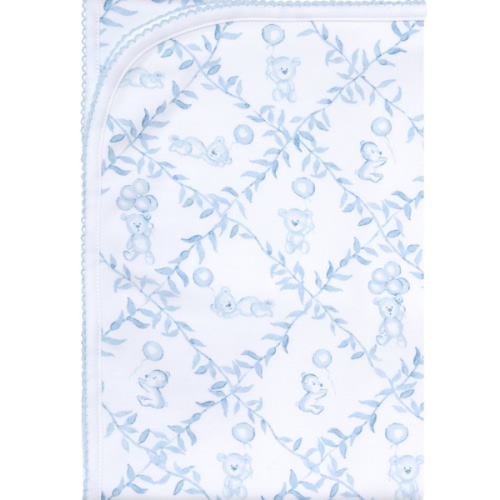 Blue Bears Trellace Blanket