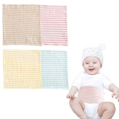 Elastic infant umbilical belt belly pocket newborn waist support belt to protect infant abdomen