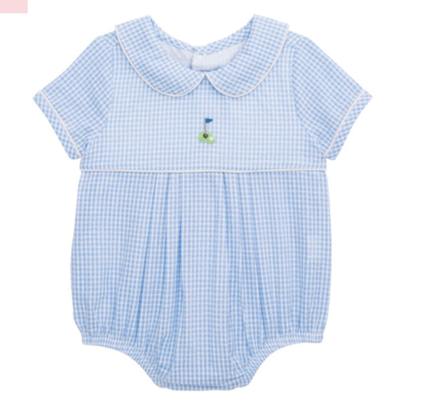 Boy Golf Bubble | 9-12 Months Boys Outfit | Mud Pie