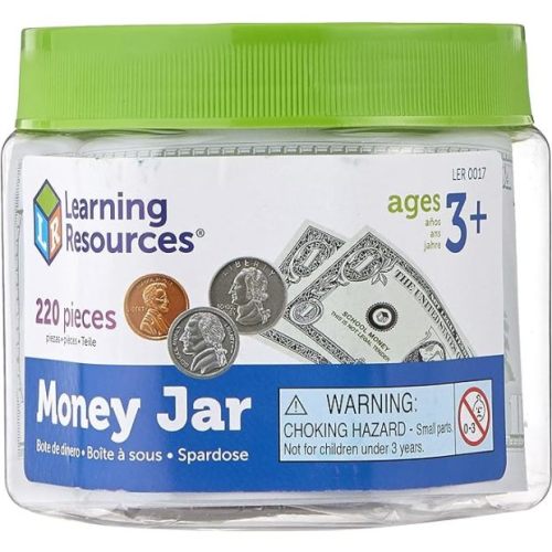 Learning Resources Play Money Jar