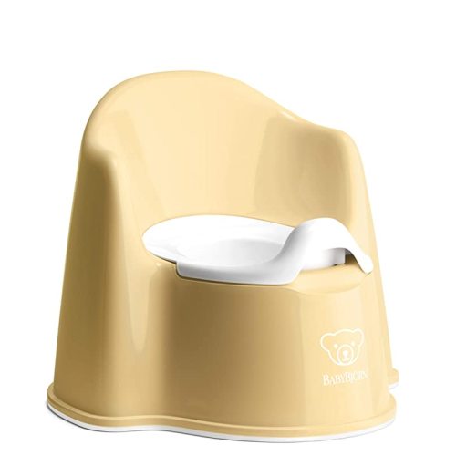 BabyBjörn Potty Chair, Powder Yellow/White