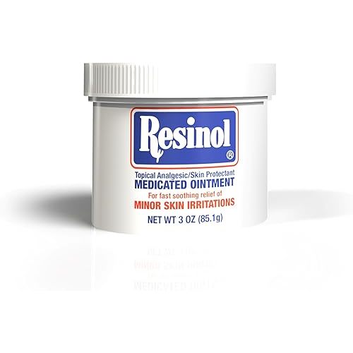 Resinol Medicated Ointment for Pain Relief and Protection of Skin Irritations, 3.3 Ounce (Pack of 1)