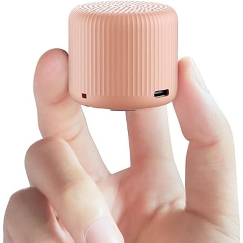 White Noise Machine Baby Portable Sound Machine,LEICEX Travel Sound Machine,15 Non-Looping Sound Timer and Memory Play, Mini White Noise Machine for Sleeping Office Travel (Peach)