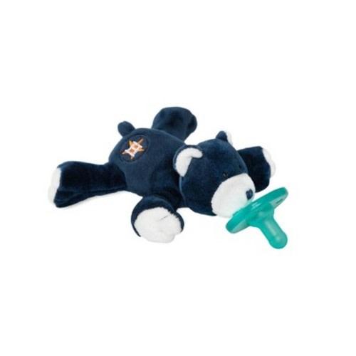WubbaNub MLB Pacifier, Color: Houston Astros Bear