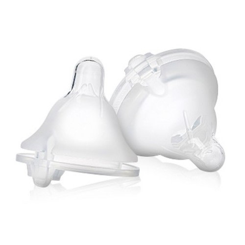Evenflo Balance+ Bottle Nipples Wide Medium/Fast - 2pk