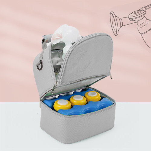 Dealovy Breastmilk Preservation Ice Pack Mother and Baby Refrigerated Backpack Milk Bag Portable Insulation Milk Storage Backpack Insulation Bag,Food Storage Organizer