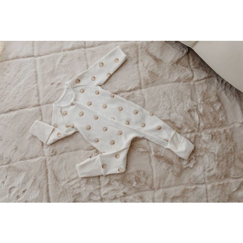 shell waffle zippy pajamas