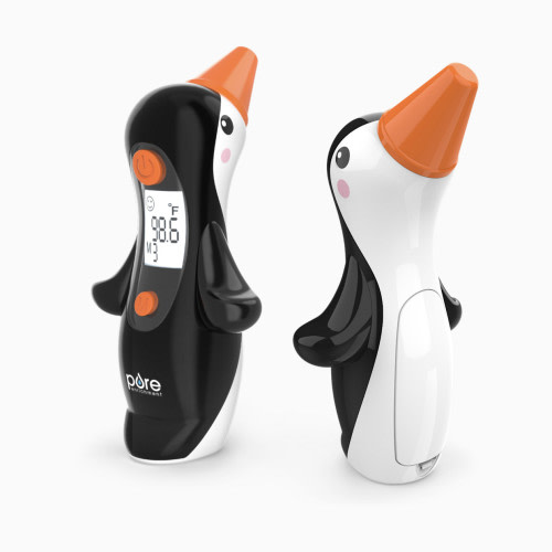 Pure Enrichment PureBaby Penguin Ear Thermometer - Black