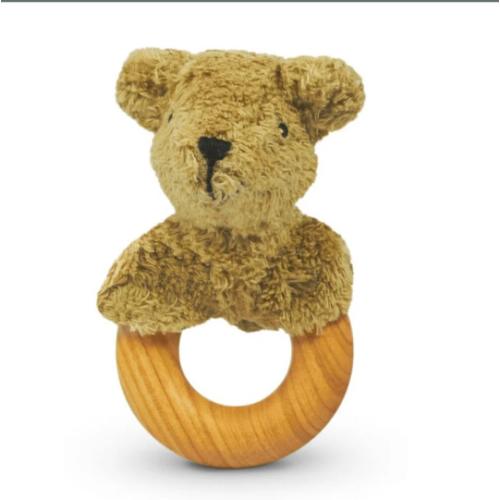 Organic Teething Ring - Bear