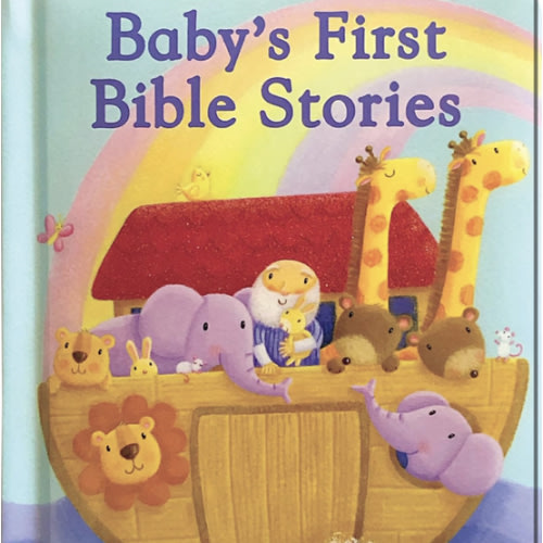 Baby's First Bible Stories Padded Board Book - Gift for Easter, Christmas, Communions, Newborns, Birthdays, Beginner Bible