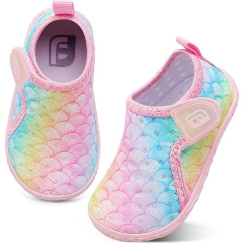 JOINFREE Baby Toddler Water Shoes Boys Girls Sandals Barefoot Kids Breathable Sneakers Shoes for Walking Running