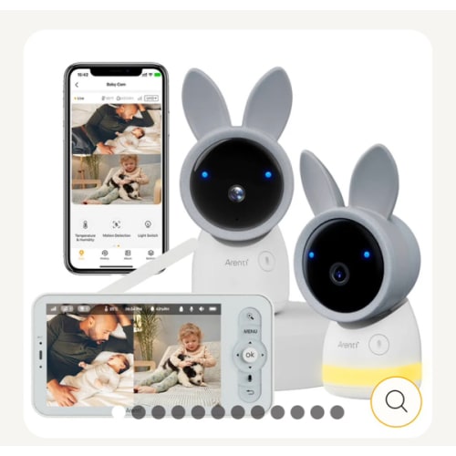 Arenti AInanny 2K UHD Video Baby Monitor with 5 Inch LCD Screen