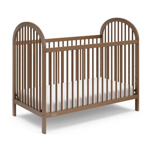 Graco Olivia 3-in-1 Convertible Baby Crib, Hazelnut