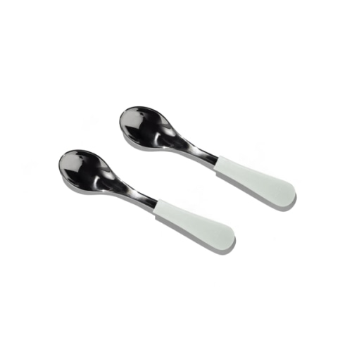 Avanchy Stainless Steel Baby Toddler Spoons, 2 Pack