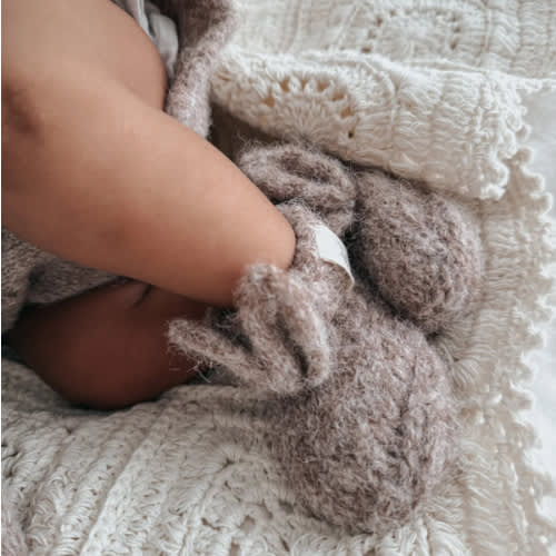 Luna + Luca Bunny Ear Booties