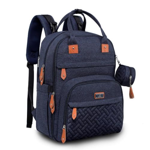 BabbleRoo Polyester Diaper Bag Backpack for Stylish Parents, Spacious Baby Bag, Versatile Baby Diaper Bag