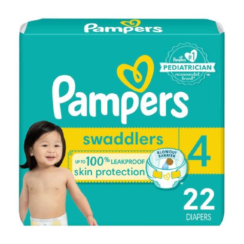 Pampers Swaddlers Active Baby Diapers - (Select Size and Count), Size: 4